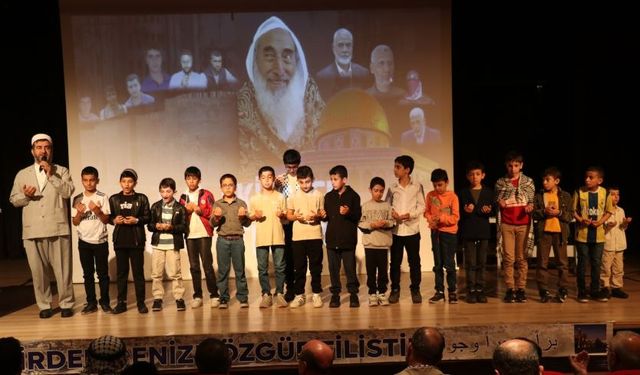 İstanbul'da "6-8 Ekim'den Aksa Tufan'ına" programı