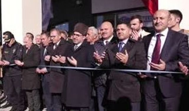 Kentin düşman işgalinden kurtuluşunun yıl dönümünde otobüs terminali hizmete açıldı