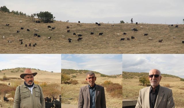Köylülerden TOKİ’ye tepki: Meralarımızı geri istiyoruz