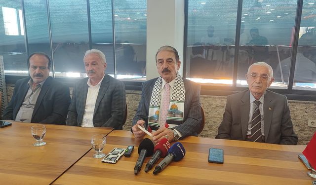 Malatya esnaf camiasından Gazze'ye destek