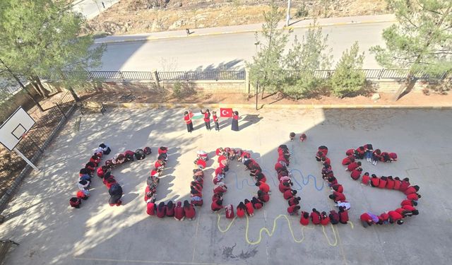 Mardin’deki okullarda Filistin için farkındalık etkinliği gerçekleştirildi 