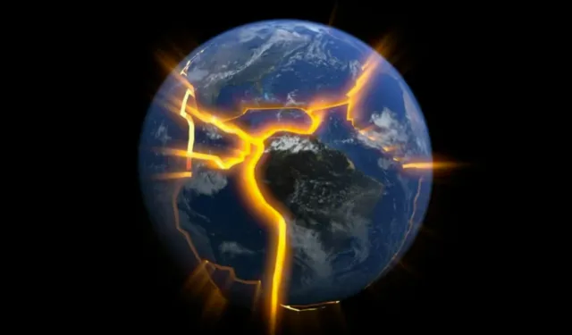 Nadir görülen jeolojik olay kayda geçti: Dünya'nın kabuğu parçalanıyor