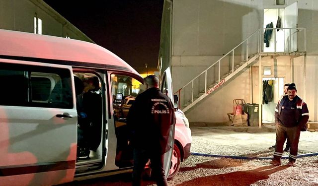 TOKİ şantiyesinde şüpheli ölüm