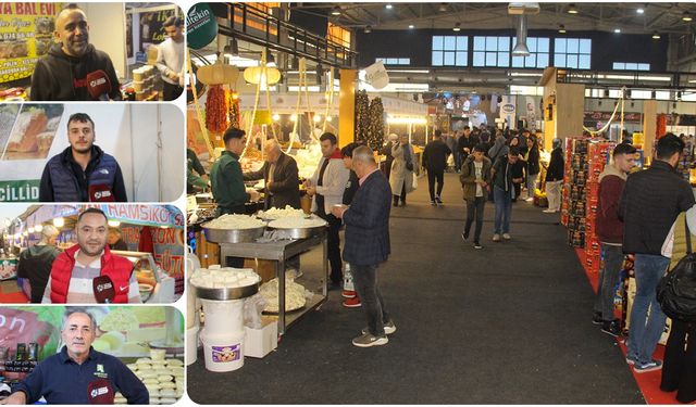 Diyarbakır'da 7'ncisi düzenlenen Gurme Fuarı devam ediyor