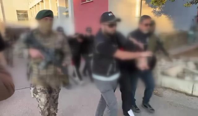 Adana'daki suç örgütüne operasyon: 7 zanlı tutuklandı