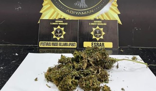 Adıyaman’da klima ünitesine gizlenen uyuşturucu ele geçirildi