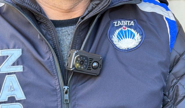 Mardin'de zabıta artık yaka kamerasıyla dolaşacak