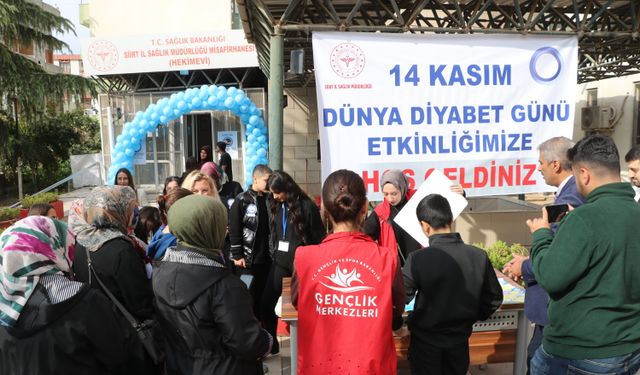 Siirt'te diyabet hastası çocuklar ve ailelerine yönelik eğitim kampı düzenlendi