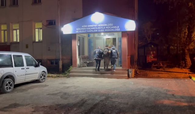 Ağrı’da göçmen kaçakçılığı operasyonu: 4 tutuklama