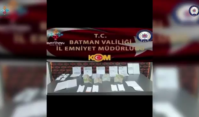 Batman’da tefecilik operasyonu: 2 tutuklama