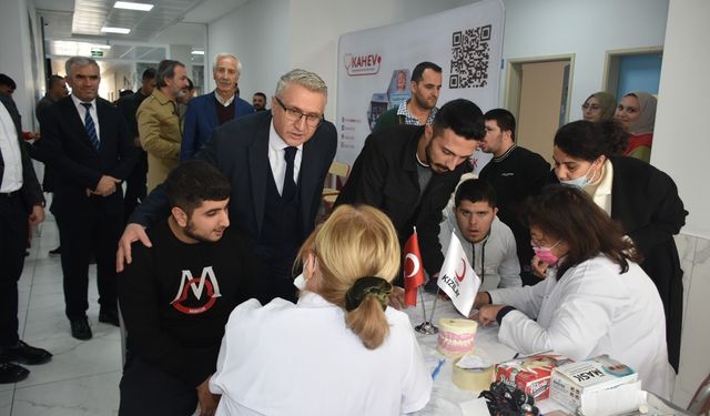Batman'da özel öğrencilere ücretsiz diş sağlığı taraması