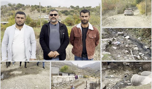 Batman'daki köylülerin yol ve altyapı çilesi: Kırk yıldır hizmet bekliyoruz