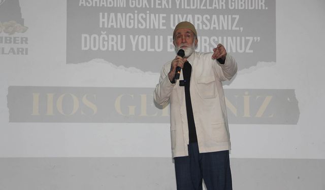 Bingöl'de "Kasım Ayı Sahabe Ayı" etkinliği düzenlendi