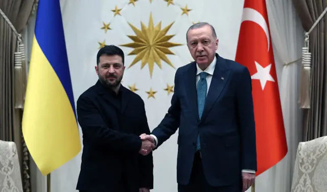 Cumhurbaşkanı Erdoğan, Zelenskiy ile görüştü