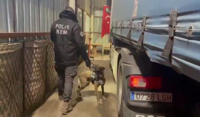 Erzurum’da tırın yakıt deposunda 224 litre sentetik uyuşturucu yakalandı