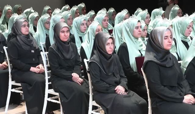 Gaziantep'te 318 hafız için icazet töreni düzenlendi