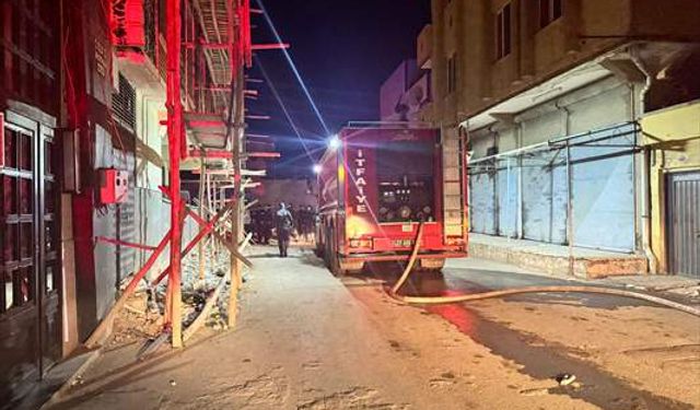 Gaziantep'te 4 katlı rezidansta yangın
