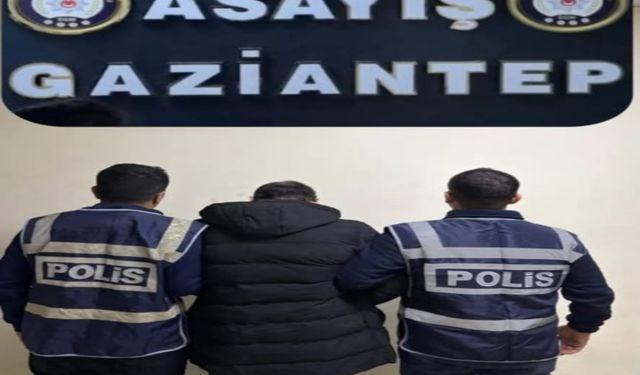 Gaziantep'te araması bulunan 2 firari şahıs yakalandı