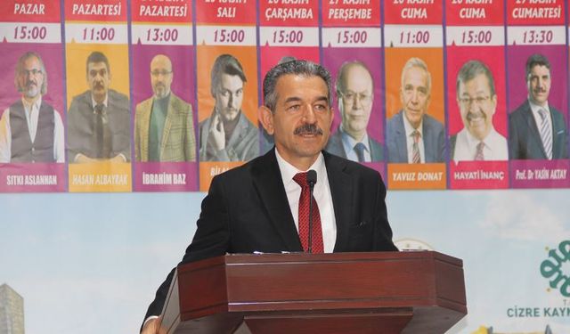 İlim ve irfan şehri Cizre'de kitap fuarı kapılarını açtı