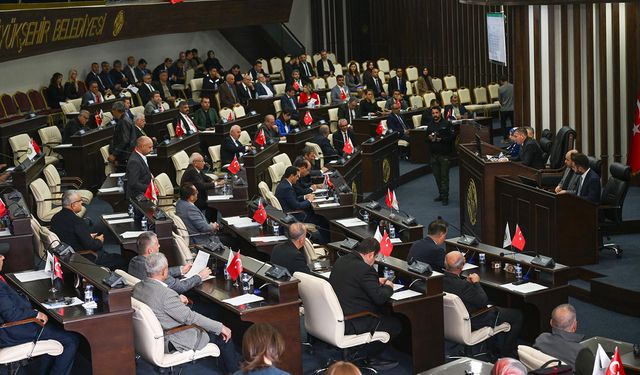 Malatya Büyükşehir Belediye Meclis'i kasım ayı toplantısı yapıldı