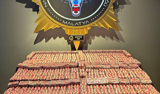 Malatya'da "torbacı" operasyonunda 47 tutuklama