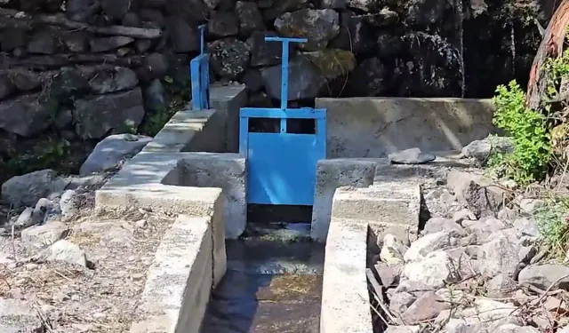 Mardin'de sulama kanalı yenileniyor