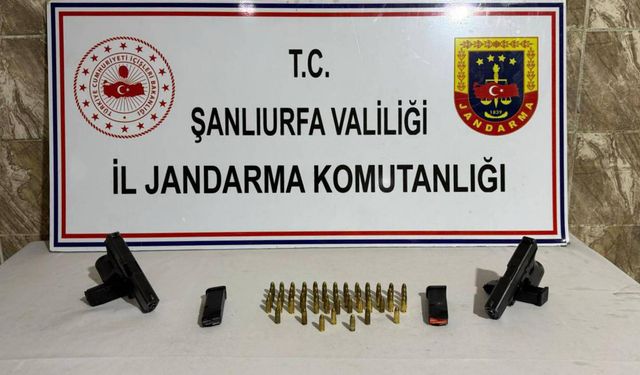 Şanlıurfa’da çok sayıda ruhsatsız silah ele geçirildi