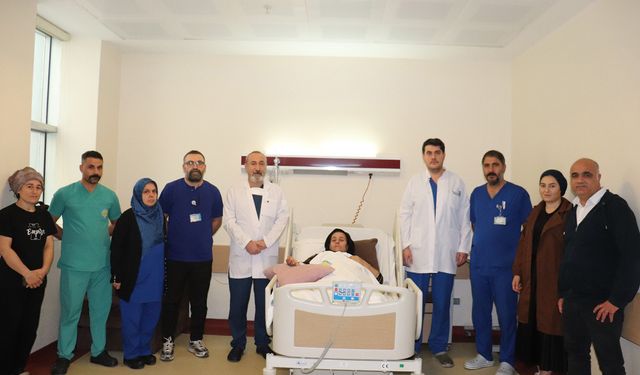 Şanlıurfa’da tıp başarısı: Dev tümör tek operasyonla çıkarıldı