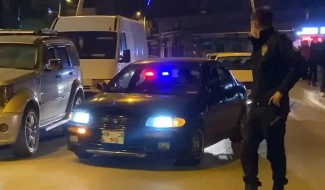 Şanlıurfa'da usulsüz çakar kullanımına 138 bin TL ceza