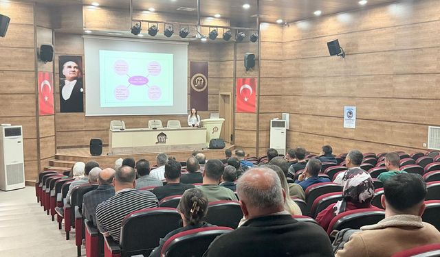 Siirt’te "Diyabet Farkındalık ve Sağlıklı Beslenme Eğitimi" düzenlendi