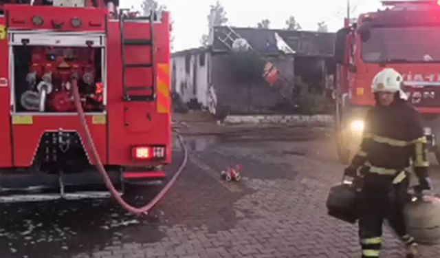 Şırnak’ta park halindeki 2 otomobil yandı