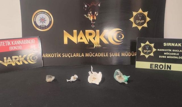 Şırnak'ta narko operasyonu: 9 kişi yakalandı