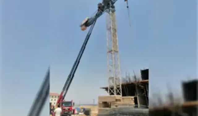 Şırnak'ta vincin halatı koptu: 1’i ağır 2 işçi yaralandı
