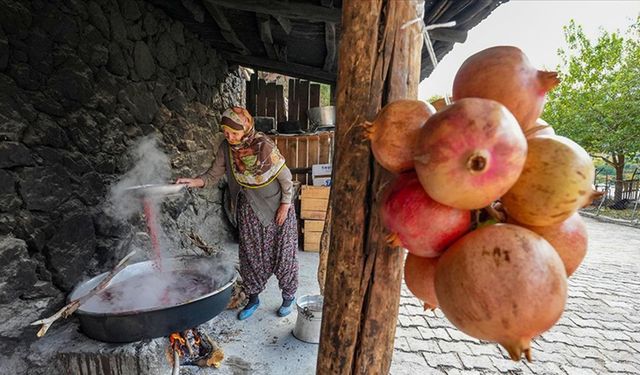 Diyarbakır'da geleneksel nar ekşisi mesaisi başladı