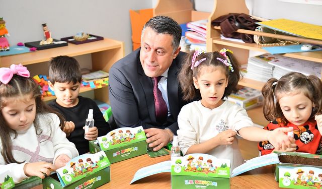 Yeşilyurt'ta çocuklara yerli tohuma sahip çıkma kültürü kazandırılıyor