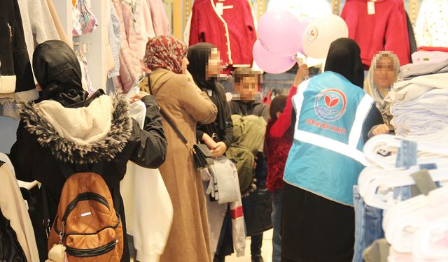 Yetimler Vakfı Batman'da 300 yetimi giydirdi