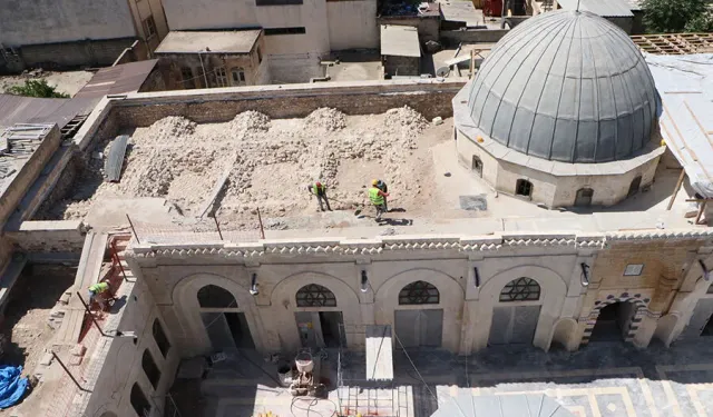 Kilis'te tarihi Ulu Cami'nin restorasyonunda sona yaklaşıldı