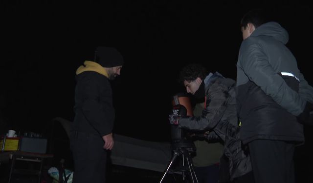 Adana'da Jüpiter, Satürn ve Orion gözlemlendi