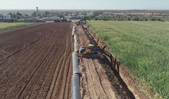 DSİ, Mardin 2. Kademe İçme Suyu İsale Hattı çalışmalarını sürdürüyor