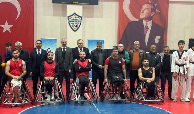 Gaziantep'te engelli sporları tanıtım ve gösteri programı düzenlendi