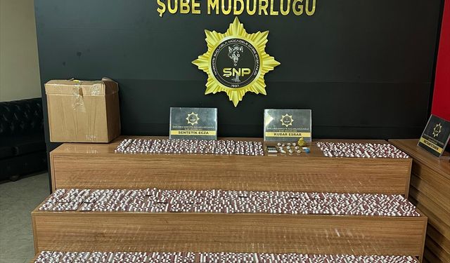 Şanlıurfa'da narkotik operasyonu: 3 şüpheli gözaltına alındı