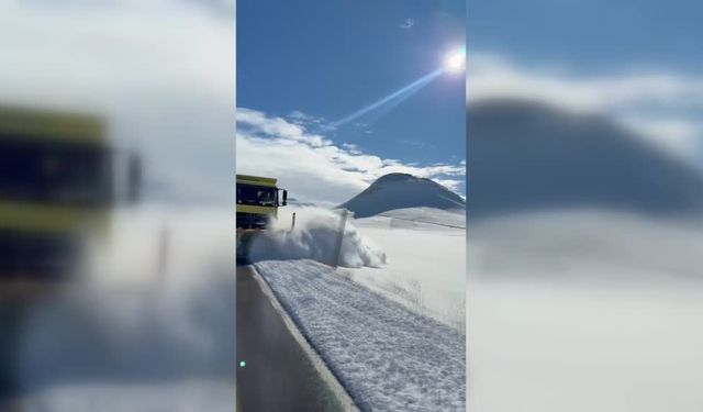 Ağrı’da 354 köy yolu ulaşıma açıldı