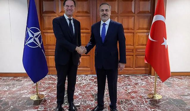 Bakan Fidan, NATO Genel Sekreteri Rutte ile görüştü