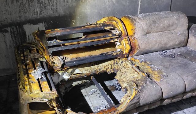 Batman’da bir evde çıkan yangın mahalleli tarafından söndürüldü