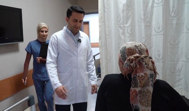 Batman'da kompleks fıtık vakası yenilikçi yöntemle çözüldü