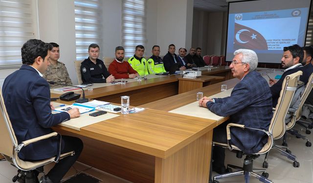 Bingöl'de Kış Tedbirleri Koordinasyon Toplantısı düzenlendi