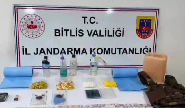 Bitlis’te narkotik operasyonu: 5 tutuklama