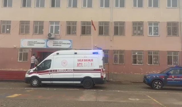 Diyarbakır'da bir okulda toplu zehirlenme şüphesi