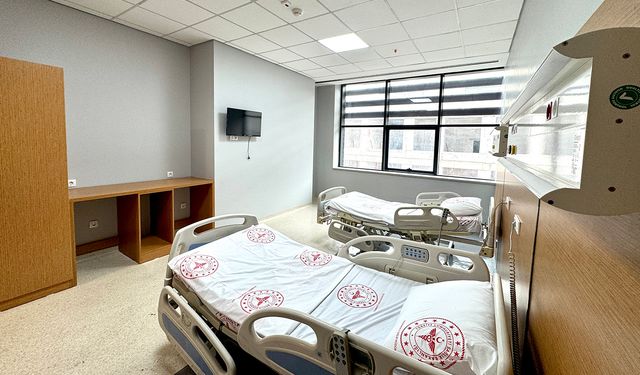 Diyarbakır Kayapınar Şehir Hastanesi’nde örnek hasta odası tamamlandı