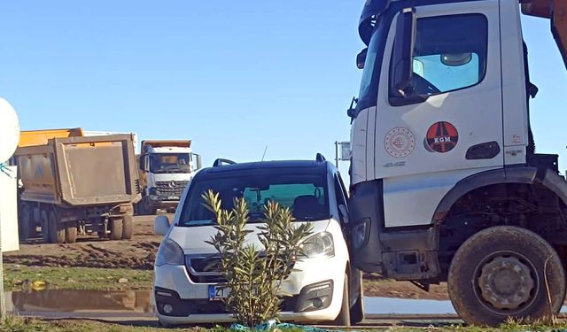 Diyarbakır'da kaza: 1 kişi yaralandı